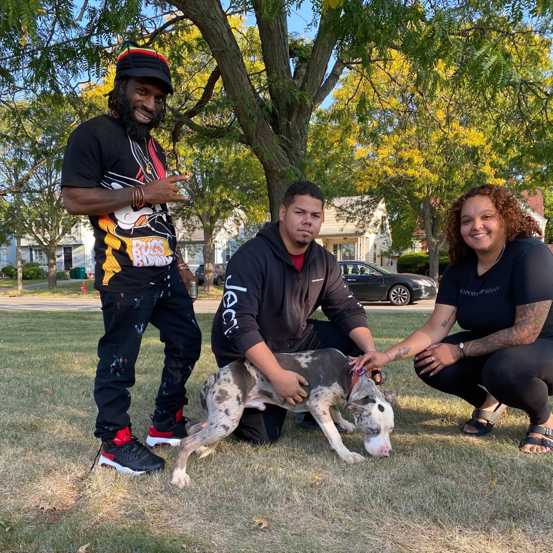 Happy Customer with Angel's American Bully Puppy